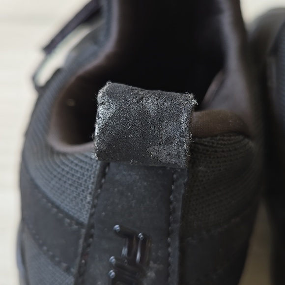 FILA Black Slip-On Cross-Strap Sneakers - Picture 8 of 14